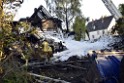 Grossfeuer Einfamilienhaus Siegburg Muehlengrabenstr P1149